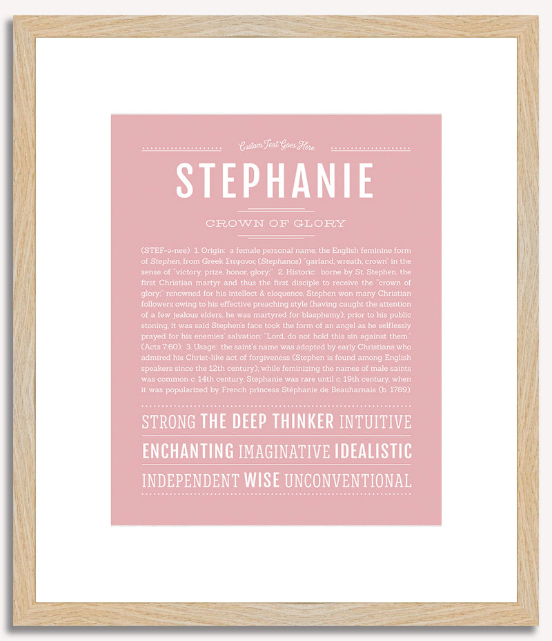 Stephanie | Name Art Print