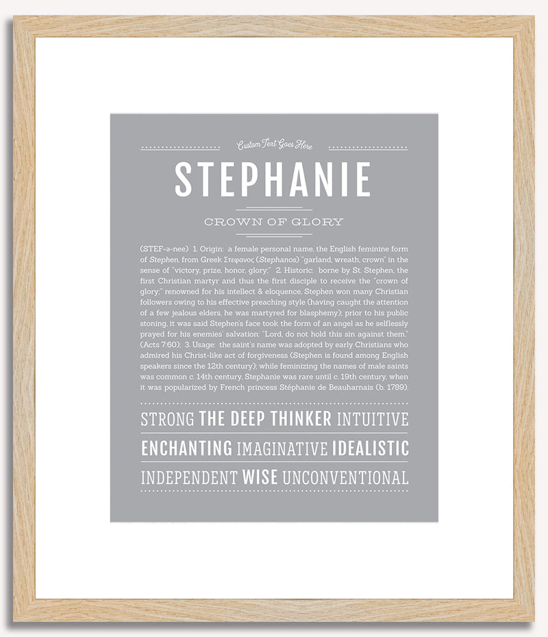 Stephanie | Name Art Print