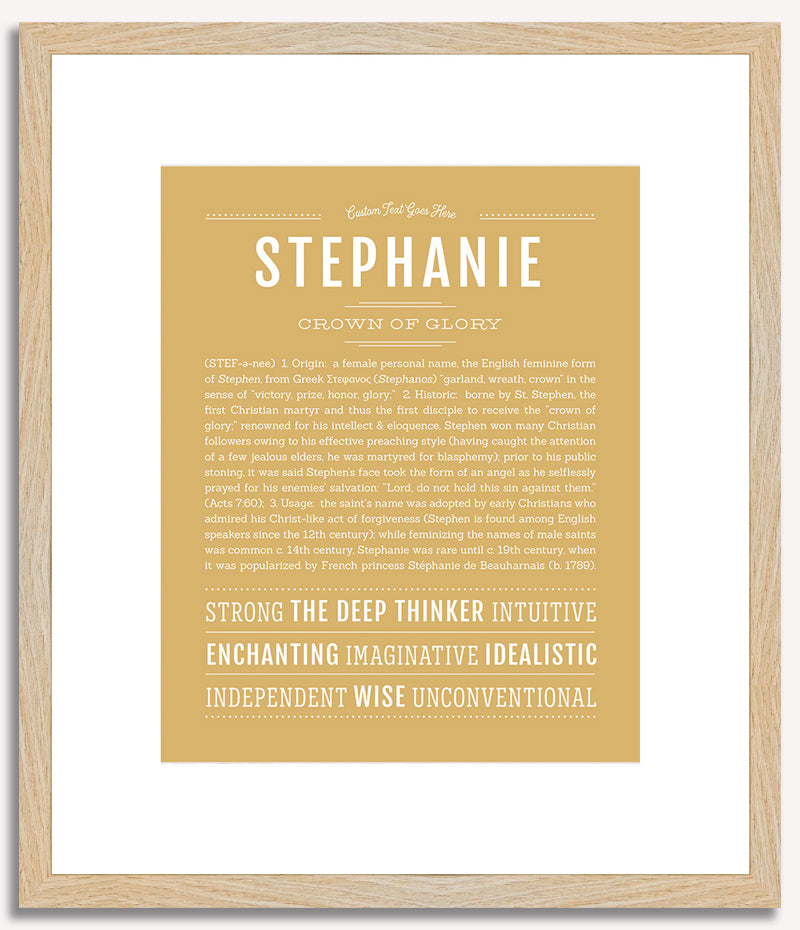 Stephanie | Name Art Print