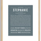 Stephanie | Name Art Print