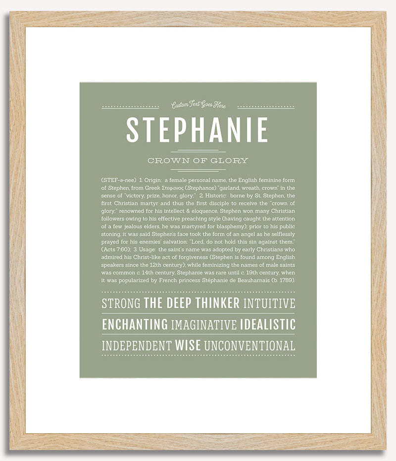 Stephanie | Name Art Print