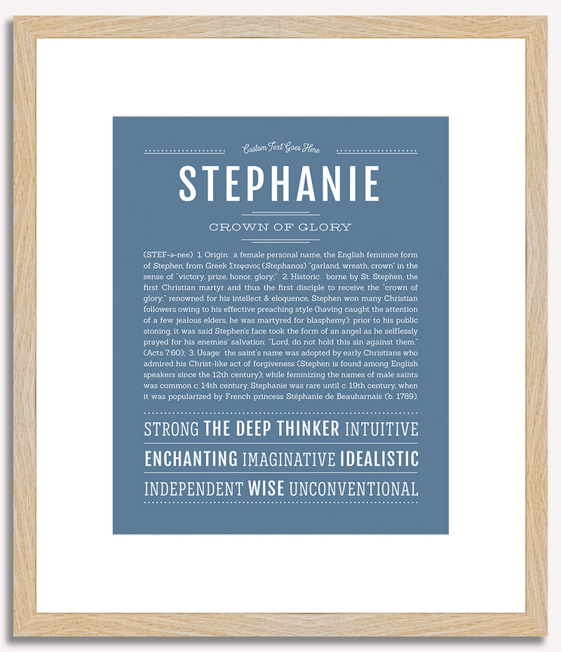 Stephanie | Name Art Print