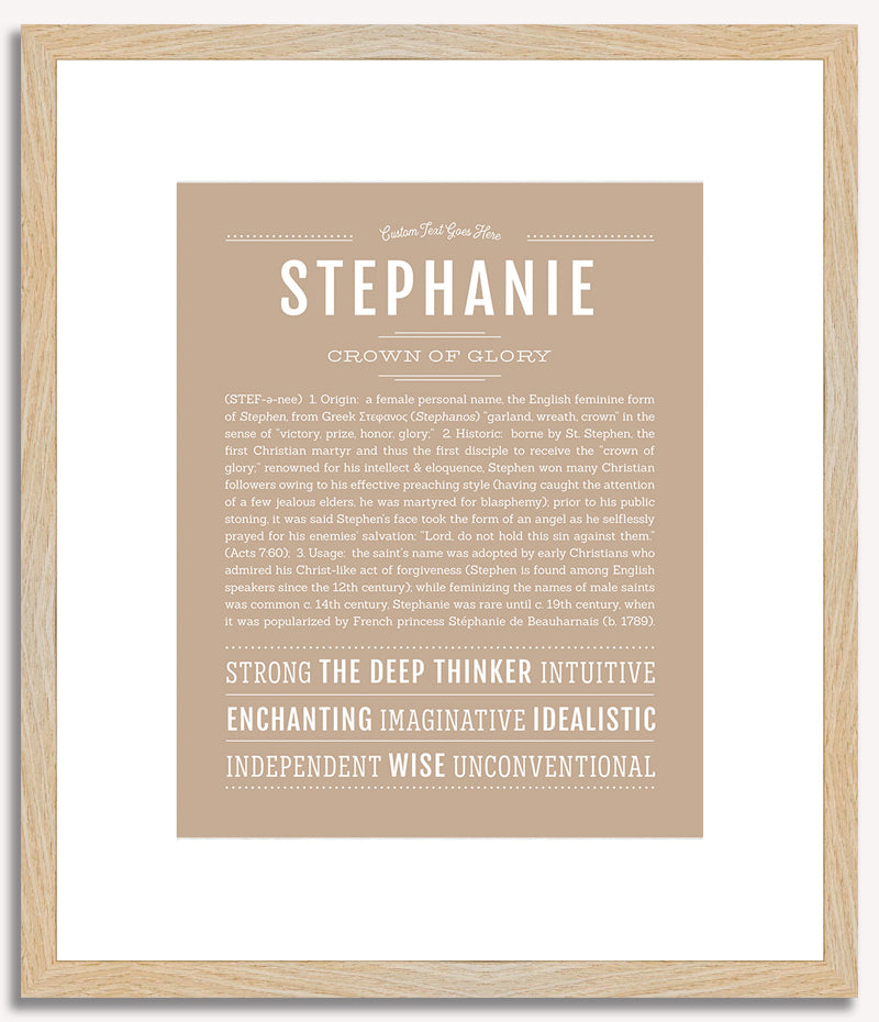 Stephanie | Name Art Print