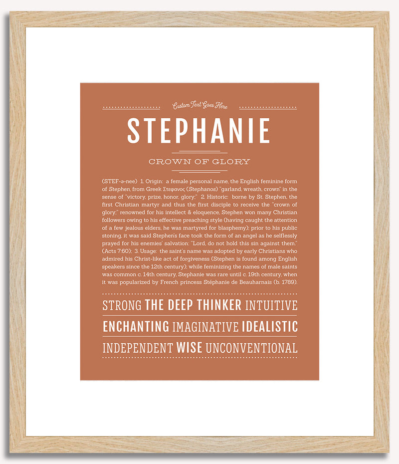 Stephanie | Name Art Print