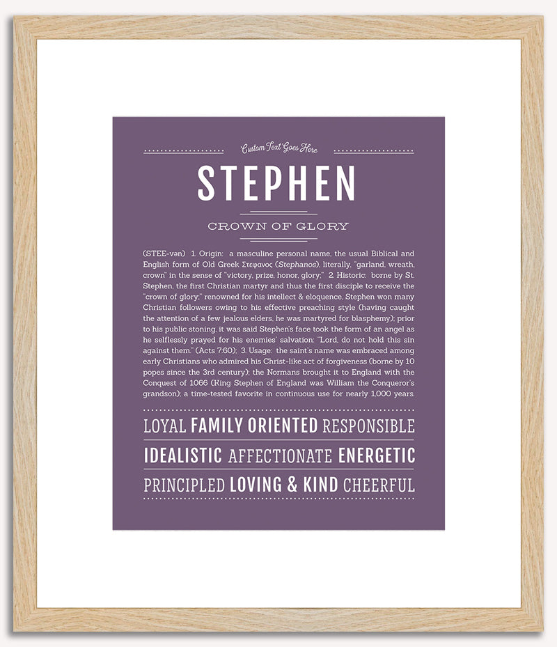 Stephen | Name Art Print