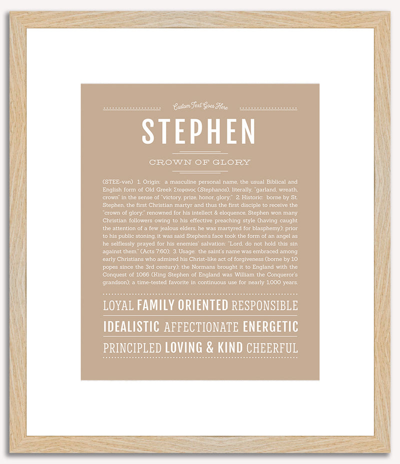 Stephen | Name Art Print