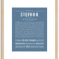 Stephon | Name Art Print