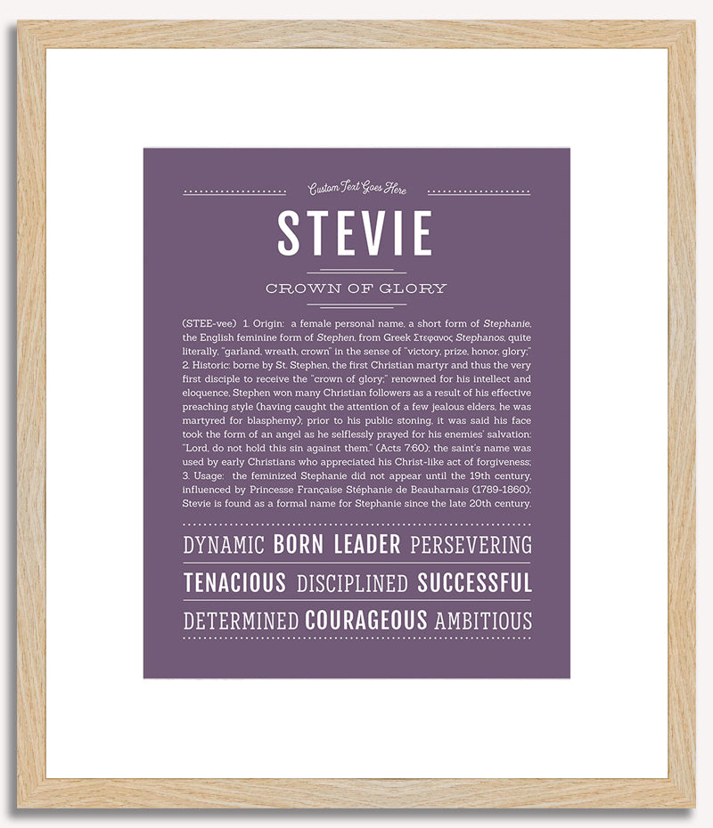 Stevie | Name Art Print