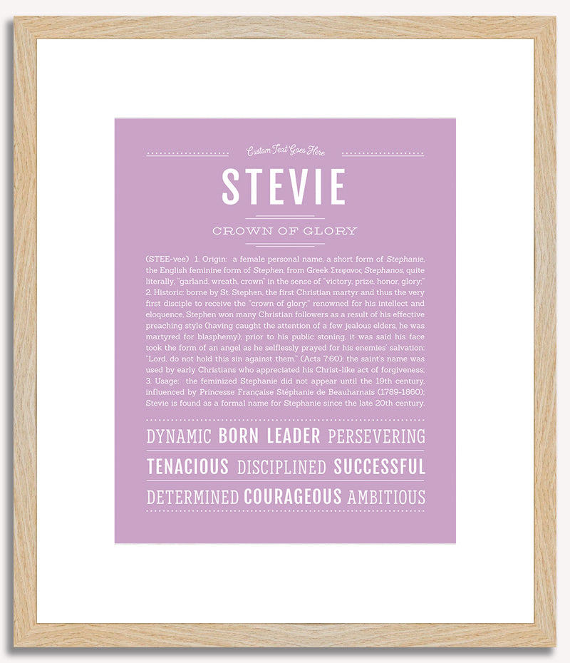 Stevie | Name Art Print