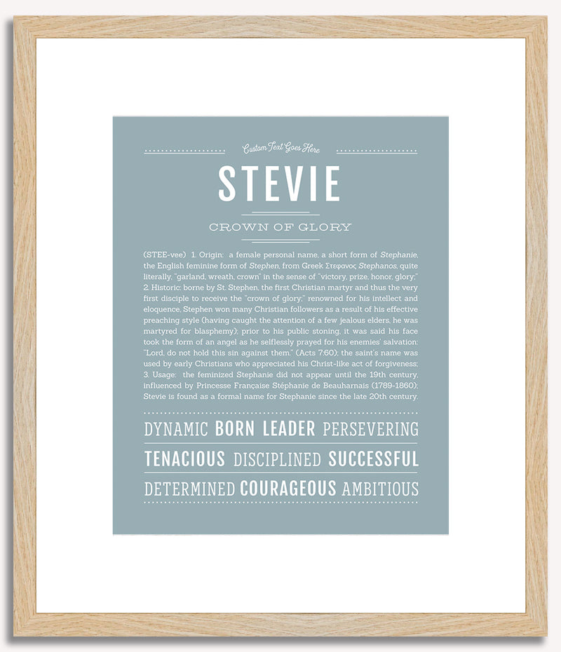 Stevie | Name Art Print