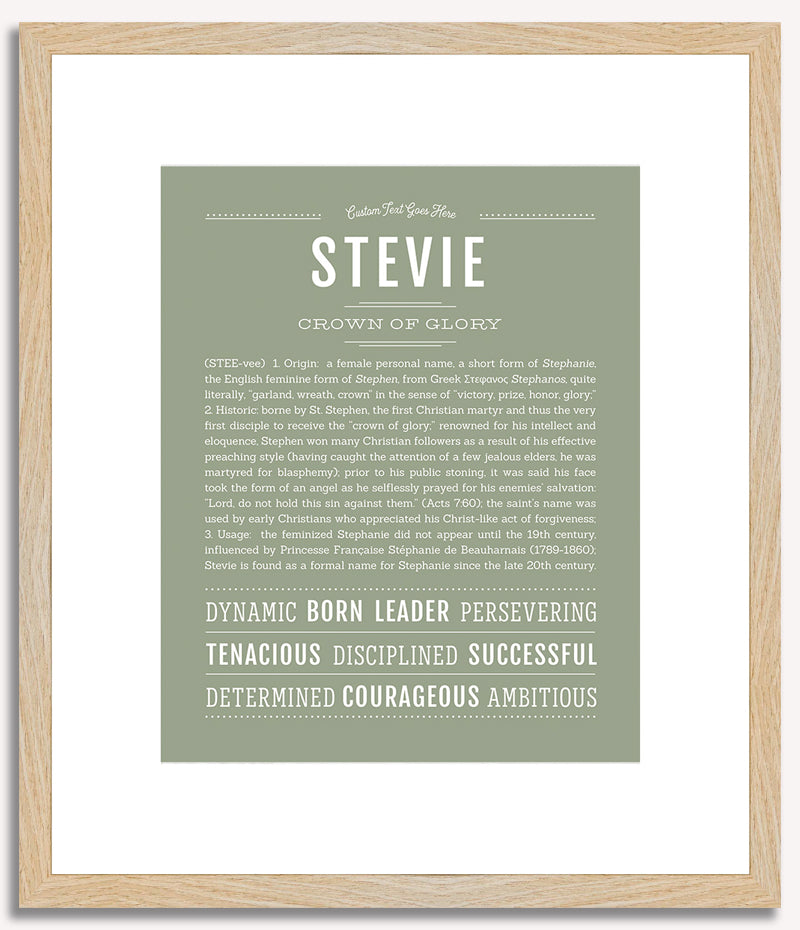 Stevie | Name Art Print