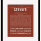 Frame Options | Bordeaux | Black Frame, Matted