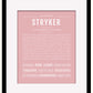 Frame Options | Dusty Rose | Black Frame, Matted