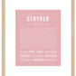 Frame Options | Dusty Rose | Maple Frame, Matted
