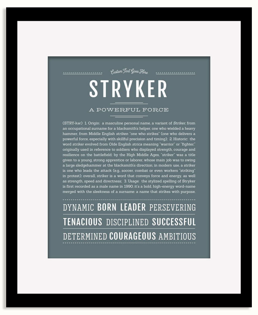 Frame Options | Night Rendezvous | Black Frame, Matted