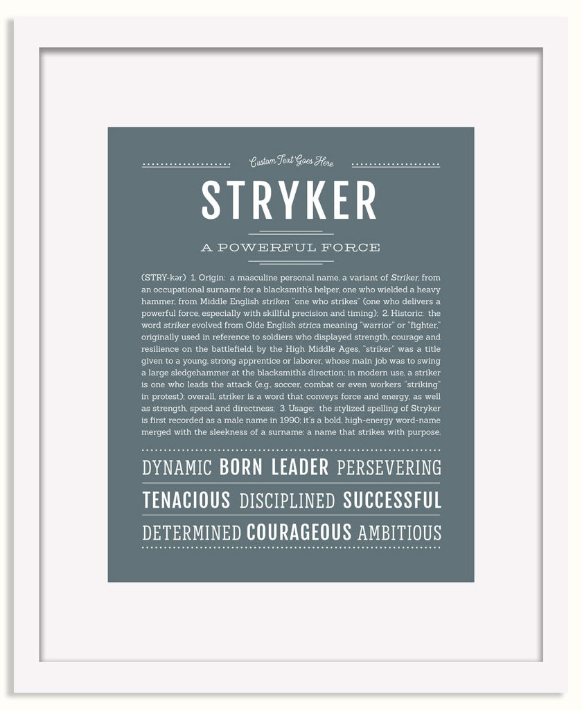 Frame Options | Night Rendezvous | White Frame, Matted