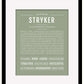 Frame Options | Sage | Black Frame, Matted