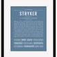 Frame Options | Steele Blue | Black Frame, Matted