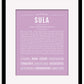 Sula | Name Art Print