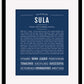 Sula | Name Art Print