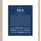 Sula | Name Art Print