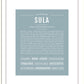 Sula | Name Art Print