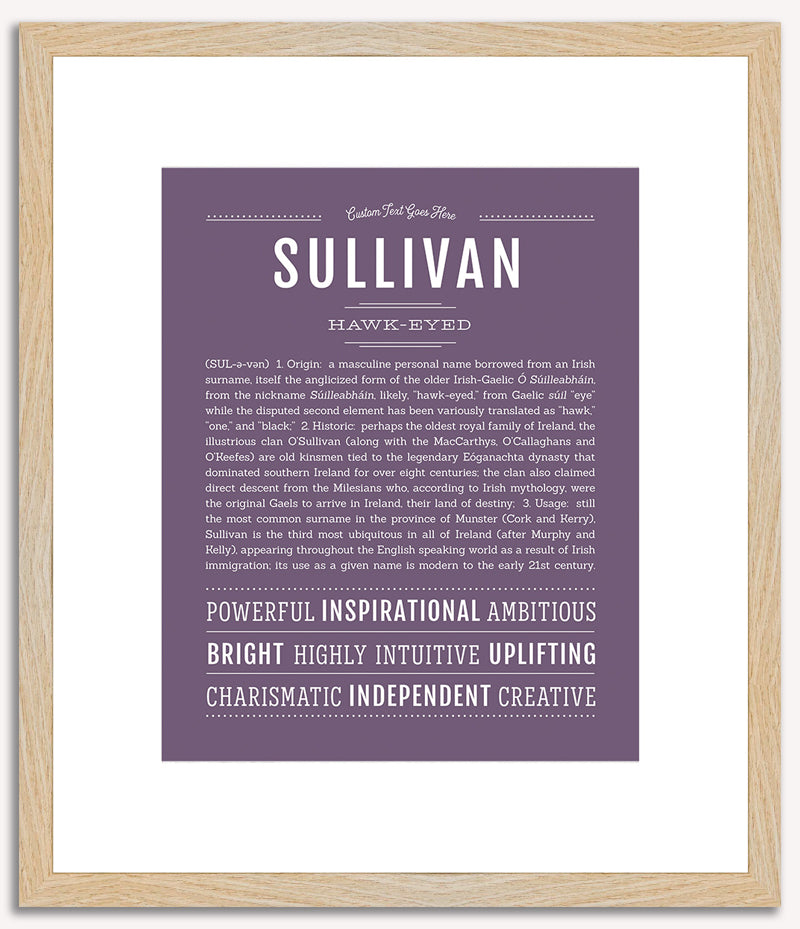 Sullivan | Name Art Print