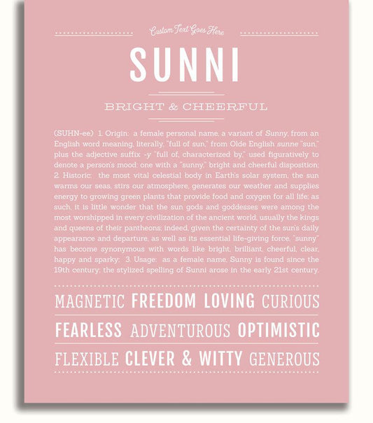 Frame Options | Dusty Rose | No Frame