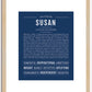 Susan | Name Art Print