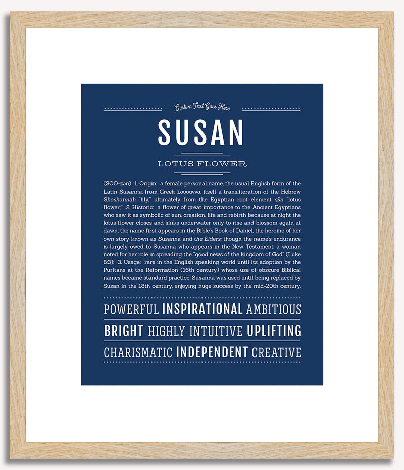 Susan | Name Art Print