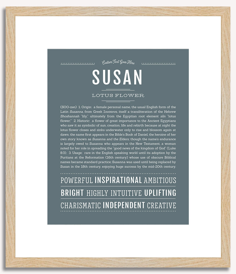 Susan | Name Art Print