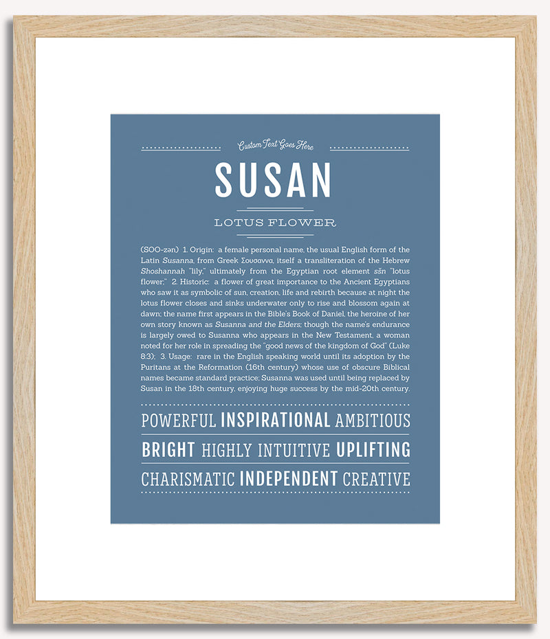 Susan | Name Art Print