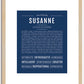 Susanne | Name Art Print