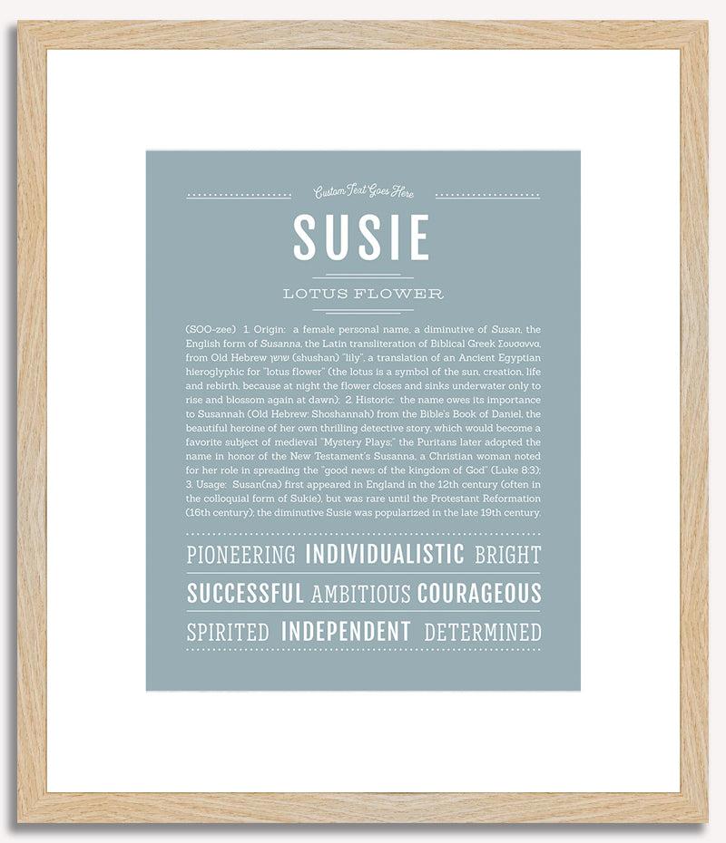 Susie | Name Art Print