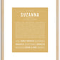 Suzanna | Name Art Print