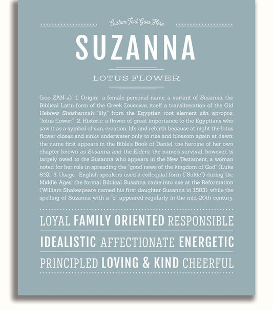 Frame Options | Powder Blue | No Frame