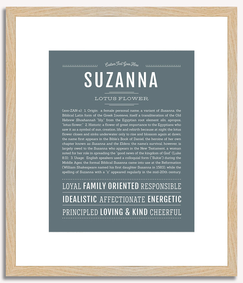 Suzanna | Name Art Print