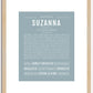 Suzanna | Name Art Print