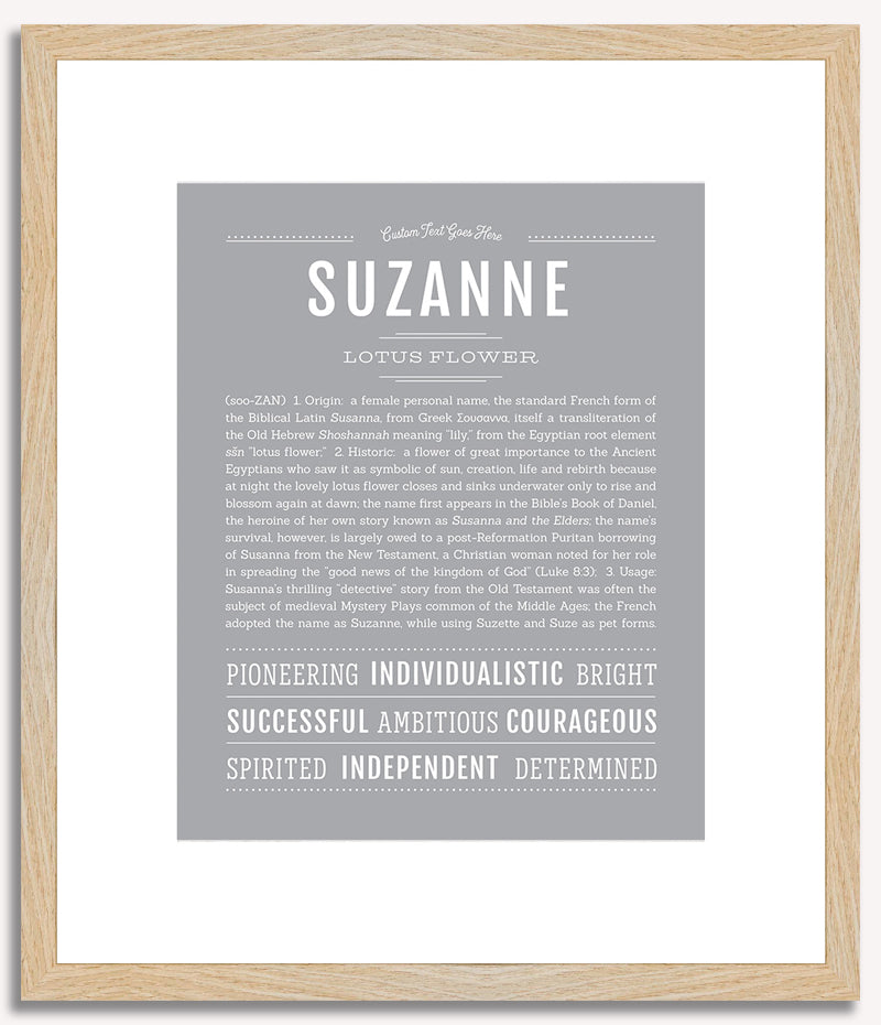 Suzanne | Name Art Print