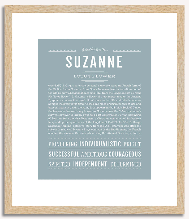 Suzanne | Name Art Print