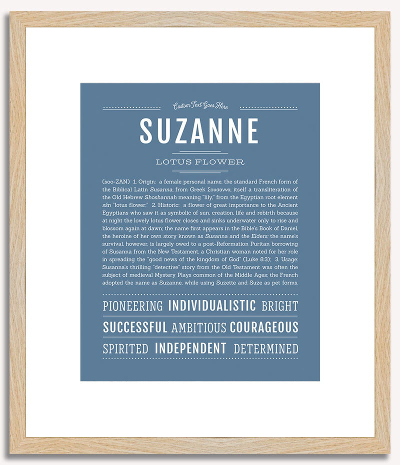 Suzanne | Name Art Print