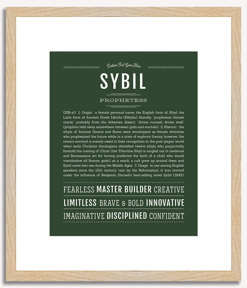 Sybil | Name Art Print