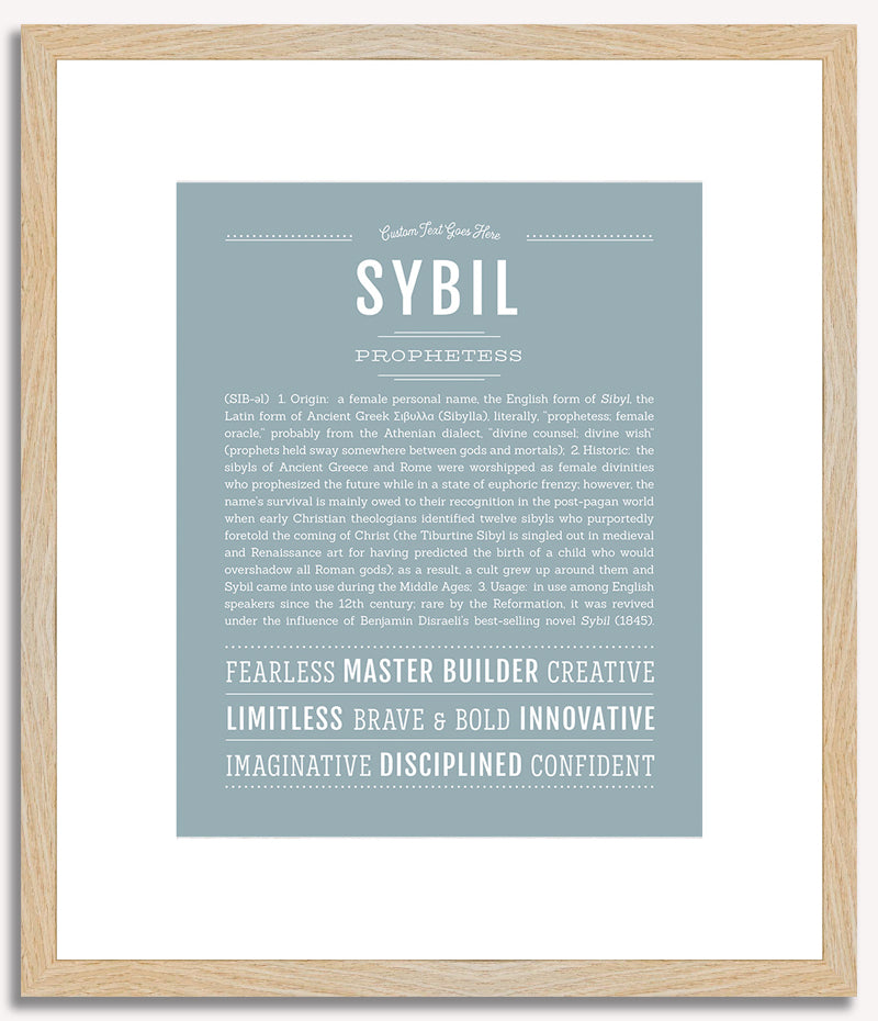 Sybil | Name Art Print