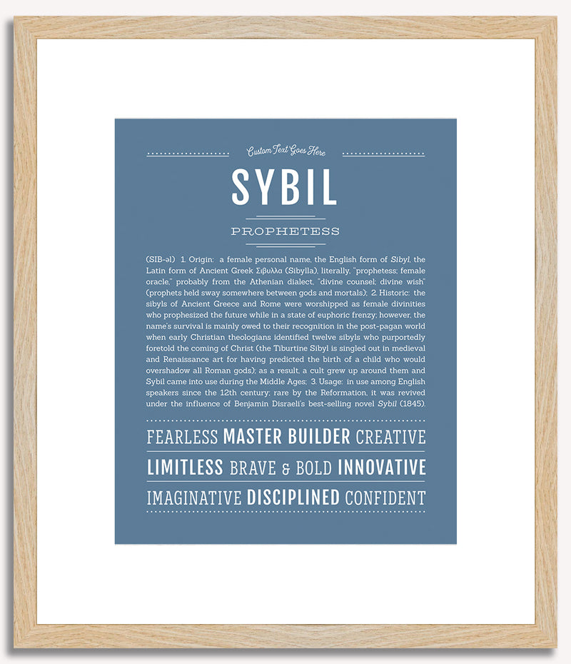 Sybil | Name Art Print