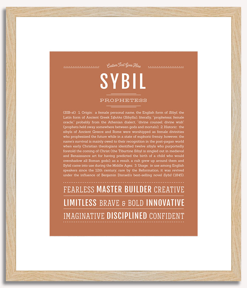 Sybil | Name Art Print