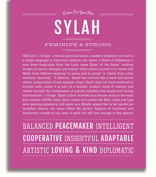 Frame Options | Dark Pink | White Frame, Matted