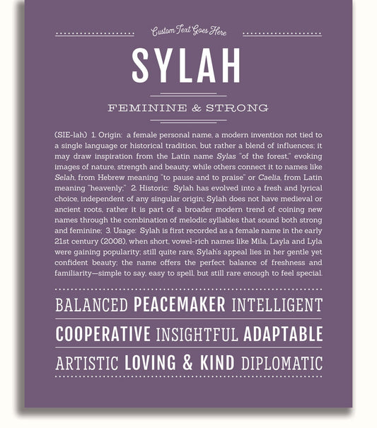 Frame Options | Deep Purple | White Frame, Matted