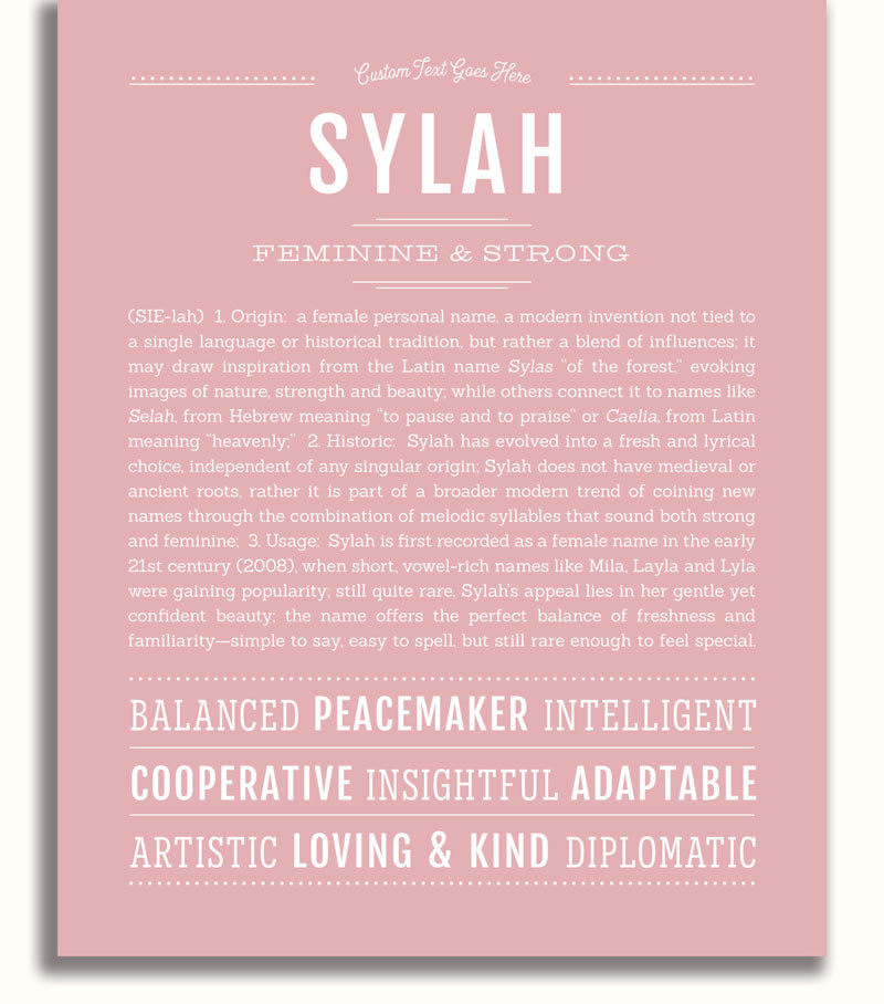 Frame Options | Dusty Rose | White Frame, Matted