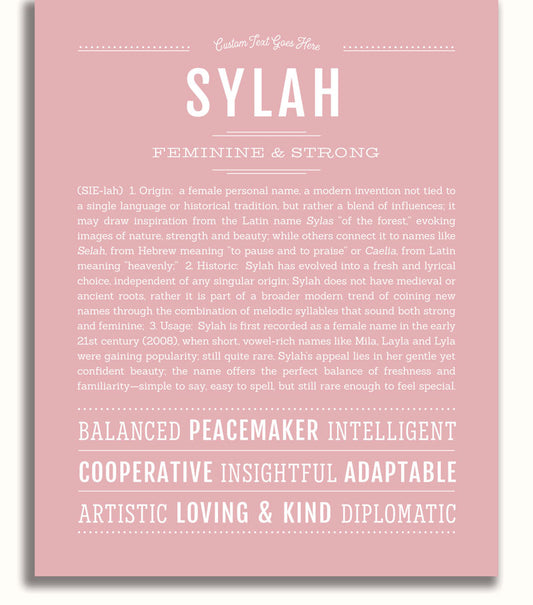 Frame Options | Dusty Rose | White Frame, Matted