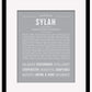 Sylah | Name Art Print